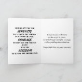 Mystisches Meilenstein-Geschenk für Frauen bei der Karte (Innenseite)