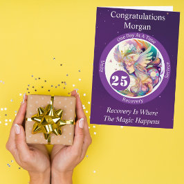 Mystisches Meilenstein-Geschenk für Frauen bei der Karte