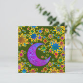 Mystisches Mondwachstum Karte (Stehend Vorderseite)