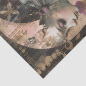 MYSTISCHES MOON- UND MOTH-DECOUPAGE-TISSUPAPIER SEIDENPAPIER (Ausschnitt)