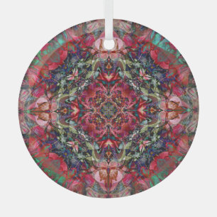 Mystisches Mosaik Ornament Aus Glas