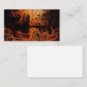 Mystisches Muster Visitenkarte (Vorne/Hinten)