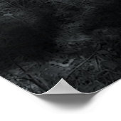 mystisches Nachtpferd Poster (Ecke)