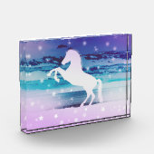 Mystisches Pferd Fotoblock (Links)