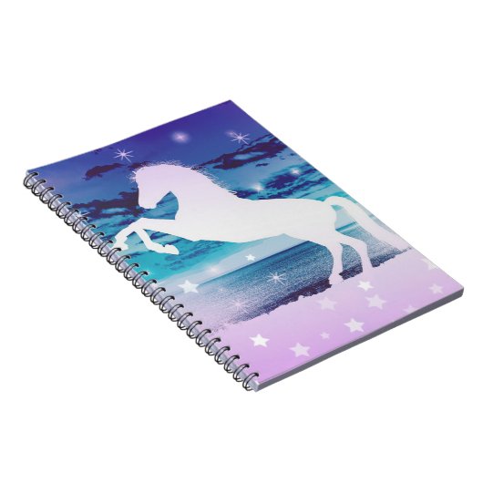 Mystisches Pferd Notizblock (Rechte Seite)