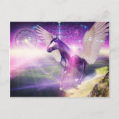 Mystisches Pferd Postkarte (Vorderseite)