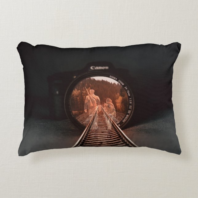 Mystisches Schattenkissen Dekokissen (Vorderseite)