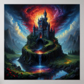 Mystisches Schloss der Träume Poster (Vorne)