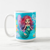 mystisches Sirenendesign Kaffeetasse (Links)