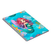 mystisches Sirenendesign Notizblock (Rechte Seite)