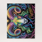Mystisches Sternzeichen Steinbock Puzzle (Vertikal)