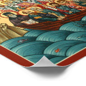 Mystisches Symbol der Heiligen Kirche Poster (Ecke)