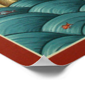 Mystisches Symbol des Posters der Heiligen Kirche Poster (Ecke)