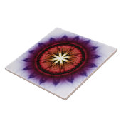 Mystisches symbolisches Fraktal Fliese (Seite)