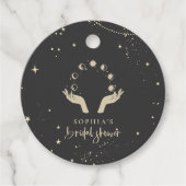 Mystisches Zodiac Tarot Card Celestial Brautparty Geschenkanhänger (Vorderseite)