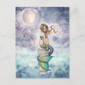 Mysty Mermaid Postcard Postkarte (Vorderseite)