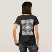Myth Born of Stone – Symmetric Darkscape T-Shirt (Schwarz voll)