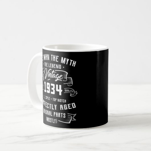 Myth Legend 1934 89th for 89 Kaffeetasse (Vorderseite Links)