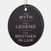 Myth Legend Bruder im Gesetz Keramik Ornament (Links)
