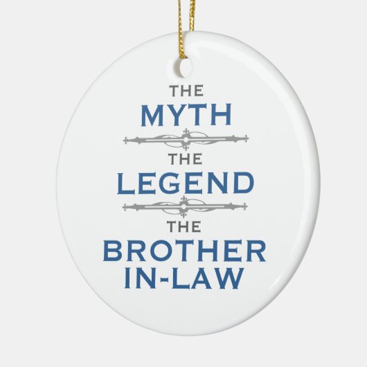 Myth Legend Bruder im Gesetz Keramikornament (Links)