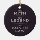 Myth Legend Son-in-Law Keramik Ornament (Vorne)