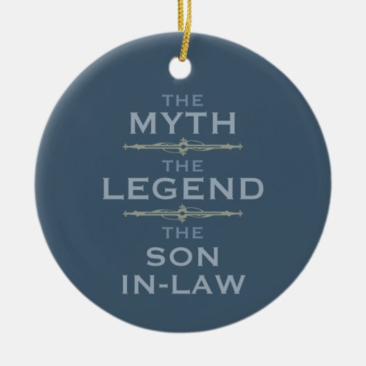 Myth Legend Son-in-Law Keramik Ornament (Vorne)