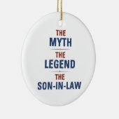 Myth Legend Son-in-Law Keramik Ornament (Rechts)
