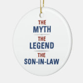 Myth Legend Son-in-Law Keramik Ornament (Links)