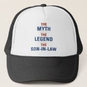 Myth Legend Son-in-Law Truckerkappe (Vorderseite)