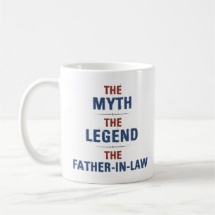 Myth Legend Vater im Gesetz Kaffeetasse