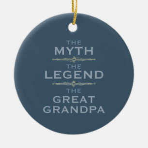 Myth Legende Großvater Keramik Ornament