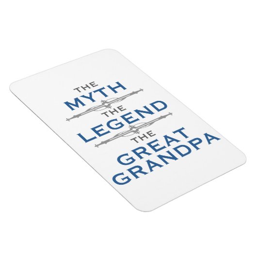 Myth Legende Großvater Magnet (Rechte Seite)
