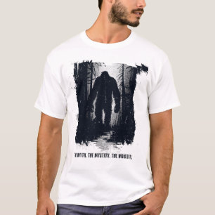Myth. Mysterium. Monster. - Vintager Bigfoot T-Shirt