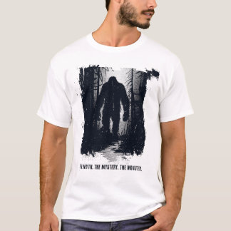Myth. Mysterium. Monster. - Vintager Bigfoot T-Shirt