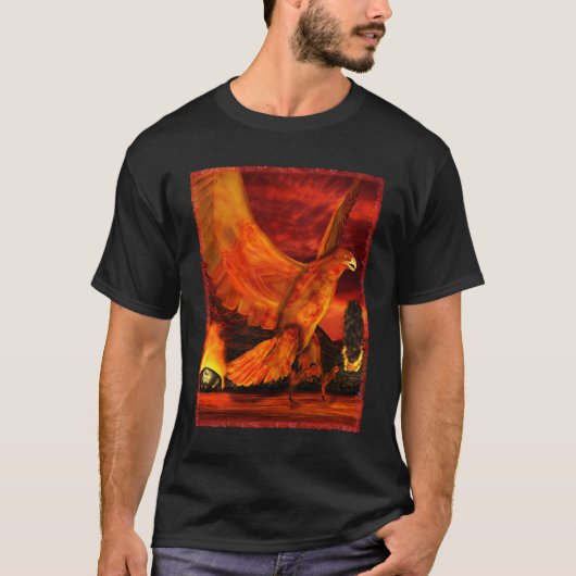 Myth Series 3 Phoenix Fire T-Shirt (Vorderseite)