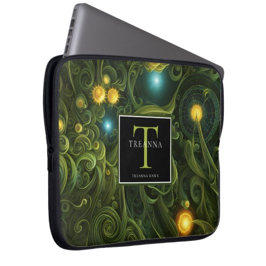 Mythara Echoes Laptopschutzhülle (Vorne Rechts)