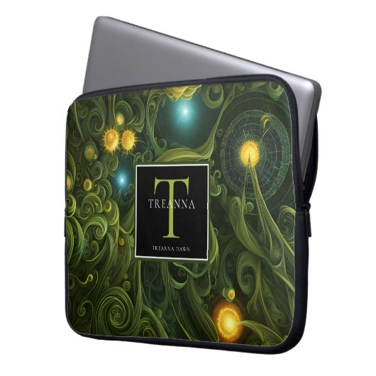 Mythara Echoes Laptopschutzhülle (Vorderseite Links)