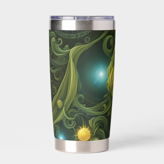 Mythara Echoes Thermobecher (Rückseite)