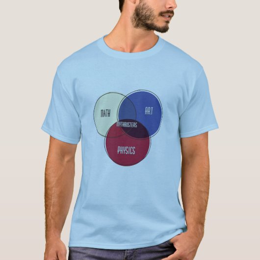 Mythbusters Art Mathe Physics - Verkaufsdiagramm T-Shirt (Vorderseite)