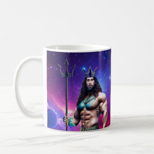 Mythen und Legenden: Poseidon Kaffeetasse (Links)