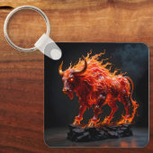Mythic Fire Bull Schlüsselanhänger (Vorderseite)