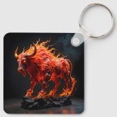 Mythic Fire Bull Schlüsselanhänger (Rückseite)