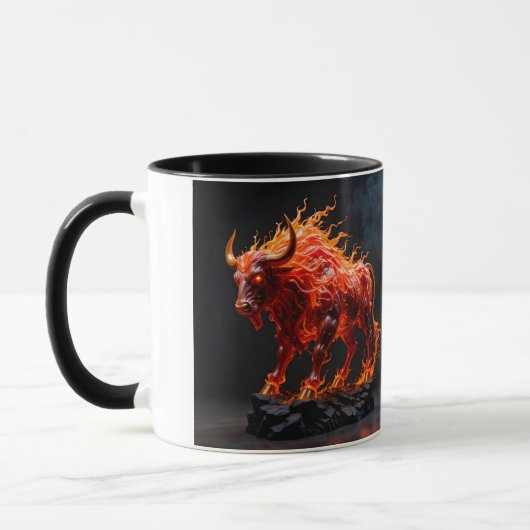 Mythic Fire Bull Tasse (Links)