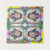 Mythic Mirror Tapestry Wandteppich (Vorderseite (Horizontal))