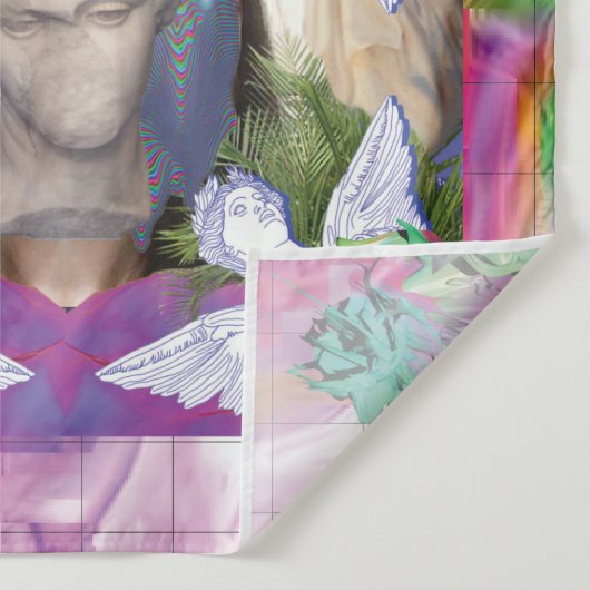 Mythic Mirror Tapestry Wandteppich (Detail)