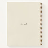 Mythic Prism Guardian Mask Zentangle Journal Notizblock (Rückseite)