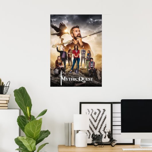 Mythic Quest HD Poster (Heimbüro)