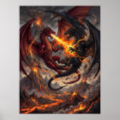 Mythic Realms Clash of Dragons Poster (Vorne)