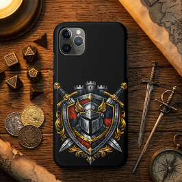 Mythic Realms Knightly Crest Case-Mate iPhone Hülle
