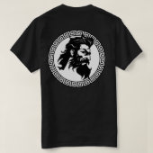 Mythic Spartan King T-Shirt (Design Rückseite)
